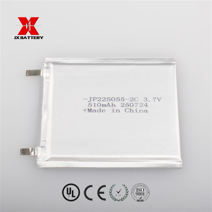 3.7v 510mAh Lipo Battery 2C Discharging high quality