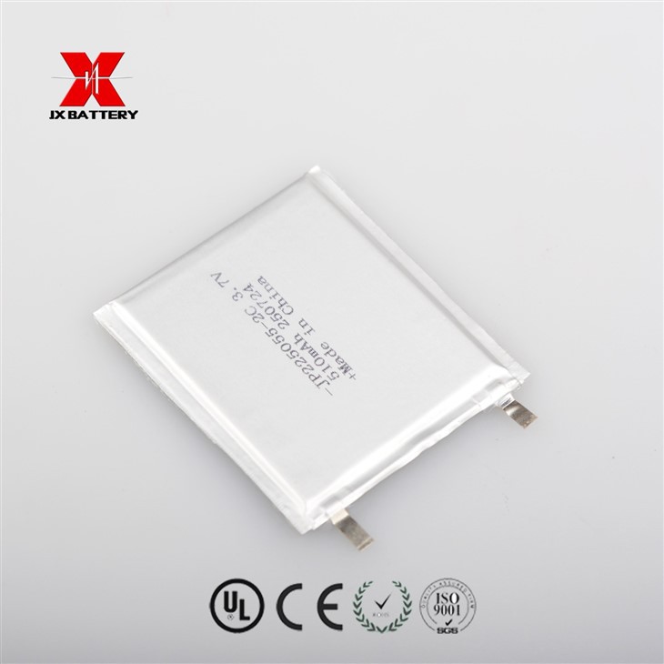 3.7v 510mAh Lipo Battery 2C Discharging factory