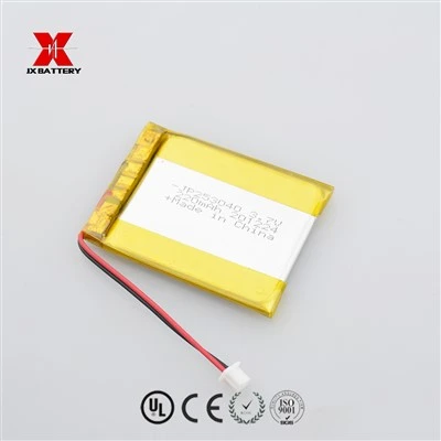 JP253040 220mAh 3.7V Rechargeable Li-Po Battery For Wearable Devices