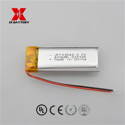 JP701640 Lipo Battery 3.7V 400mAh 1.18Wh Rechargeable Lithium Polymer Battery For GPS Tracker