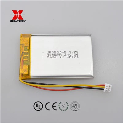 Rechargeable Lithium Polymer Battery JP353045 Lipo Battery 3.7V 380mAh For Portable Device